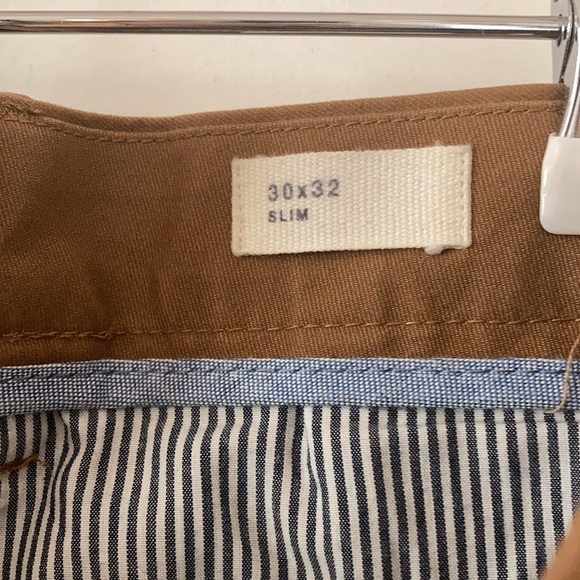 Gap dark khaki slim pants - Picture 3 of 4